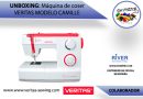UNBOXING: Máquina de coser VERITAS modelo CAMILLE