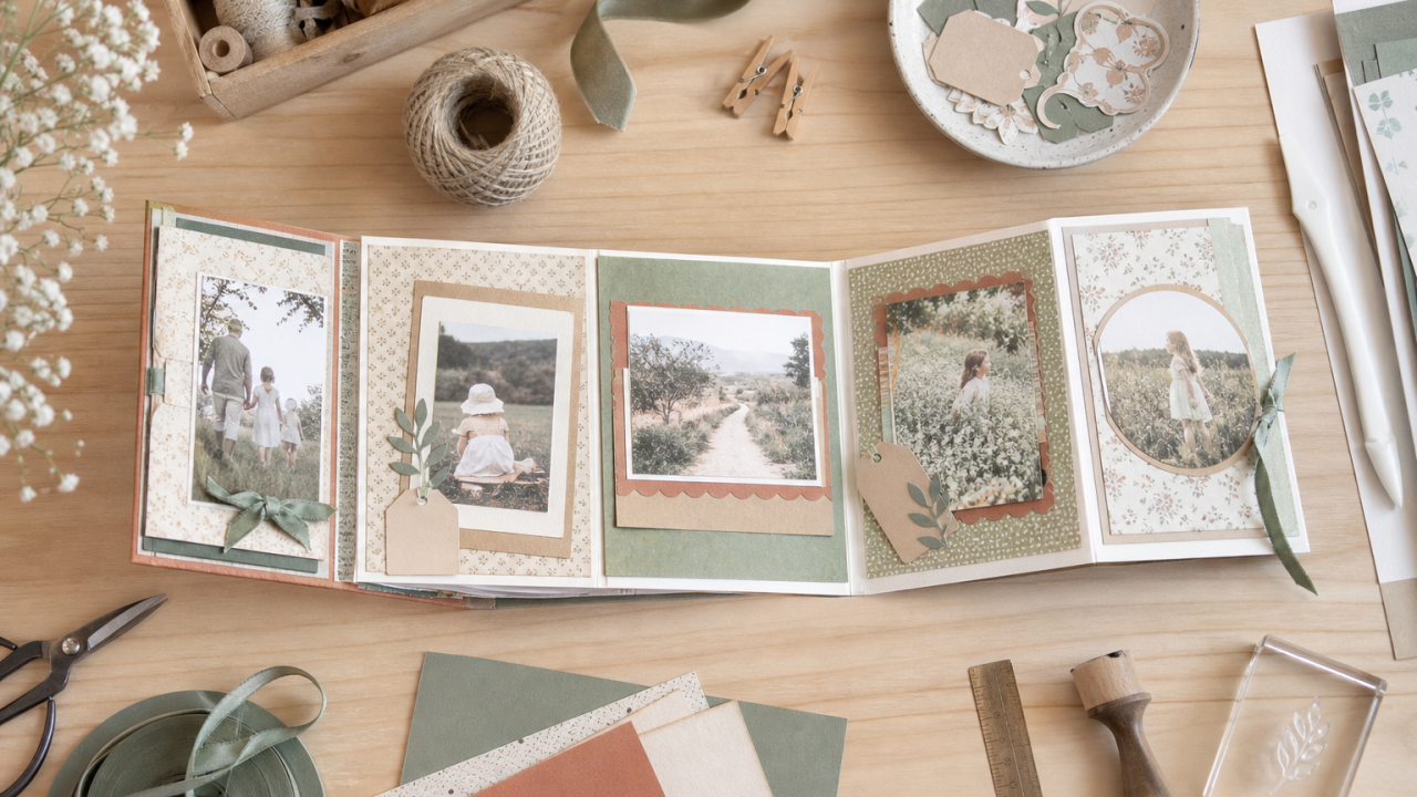 Cómo hacer un mini álbum de scrapbooking: estructura, medidas e ideas para decorarlo